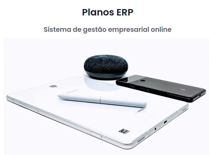 Sistema ERP Planos Sistemas